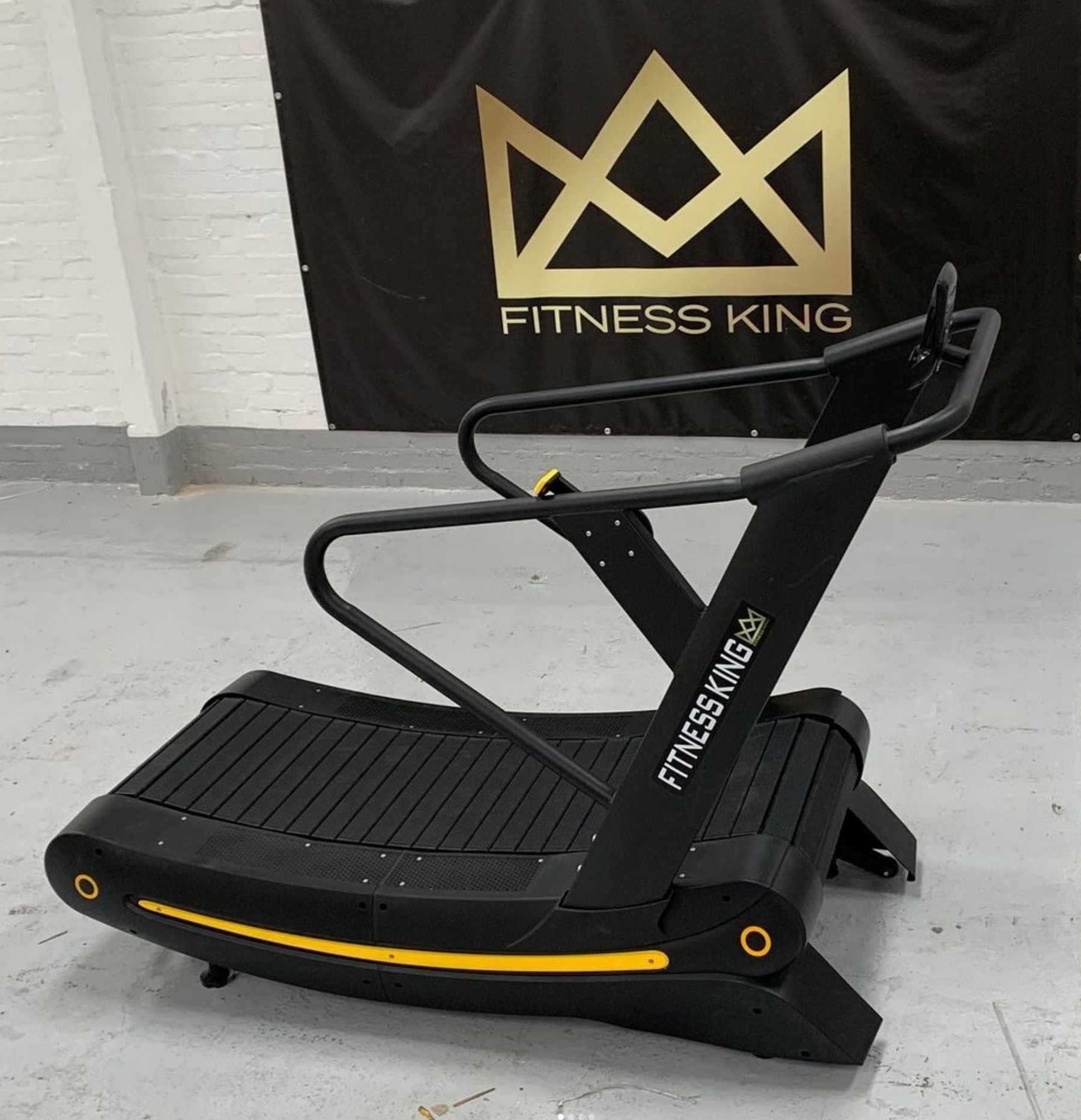 Check Out Our Curved Treadmill in Action