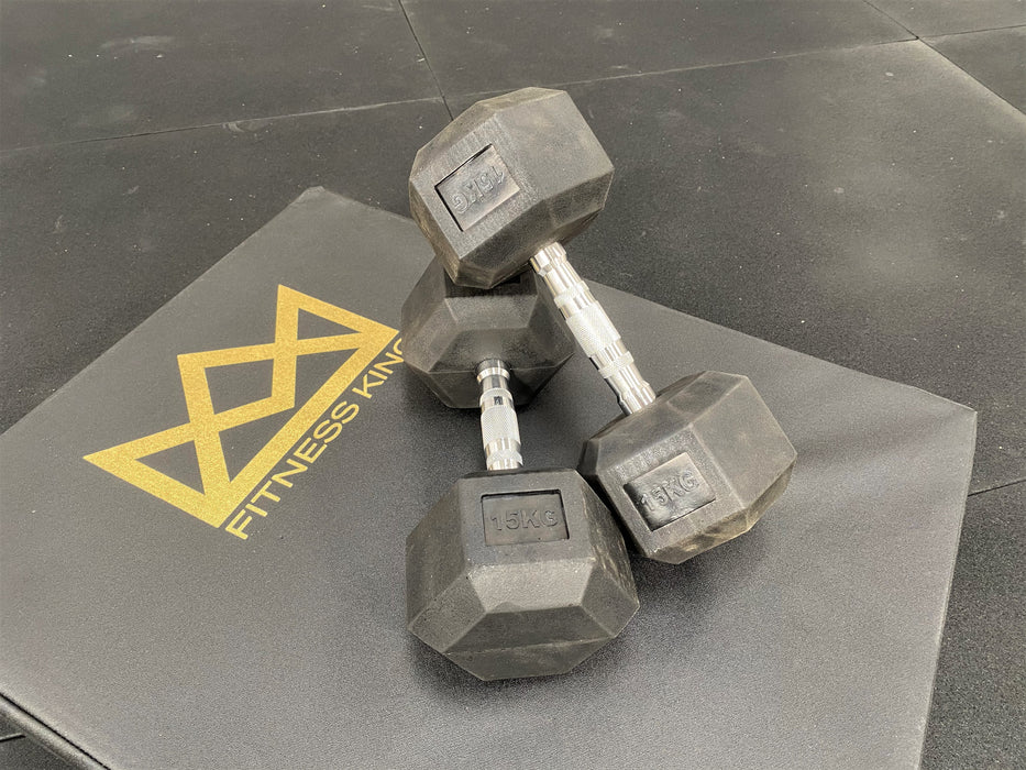 Hex Dumbbells 200kg Set with Stand (10kg-30kg) In Stock
