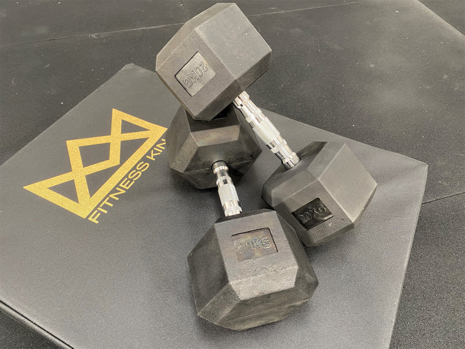 Hex Dumbbells 200kg Set with Stand (10kg-30kg) In Stock