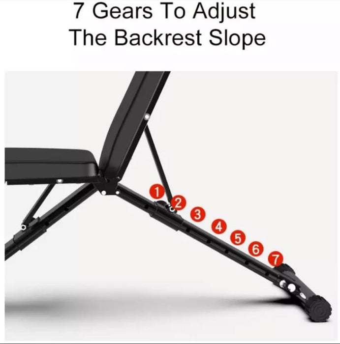 Adjustable Weight Bench - IN STOCK
