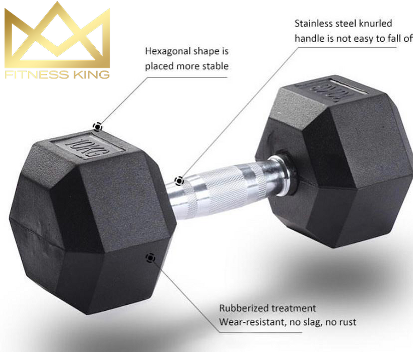 Hex Dumbbells - IN STOCK