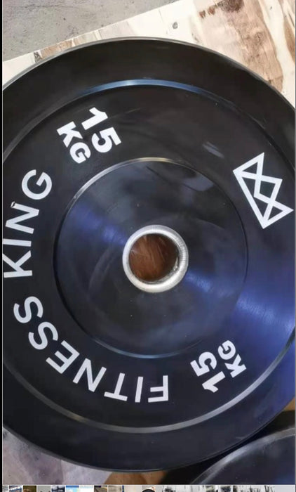 100kg Bumper Plate & Barbell Starter Pack - IN STOCK