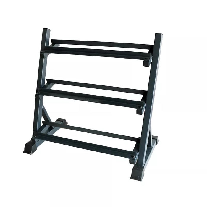 Hex Dumbbells 400kg Set with Rack (5-40kg) including half sizes - IN STOCK