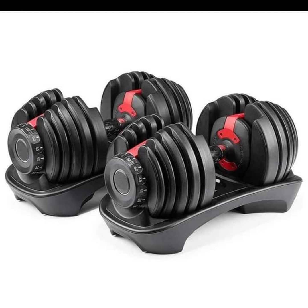 Adjustable Dumbells 24kgs - Back in stock great Christmas present for ...