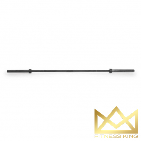 15kg Premium Black Zinc 6ft Olympic Barbell - IN STOCK